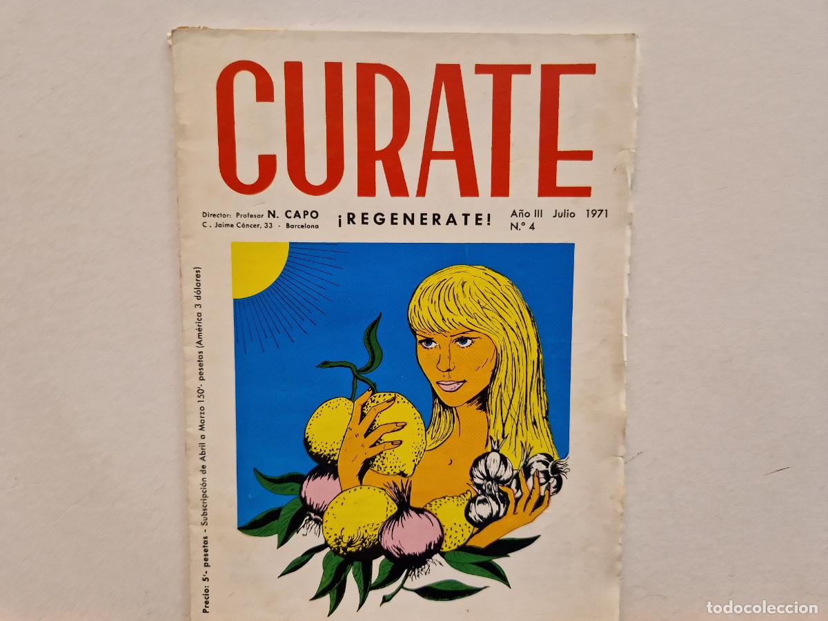 Outros artigos de papel: CURATE. A&Ntilde;O III, JULIO 1971. N.&ordm;4
