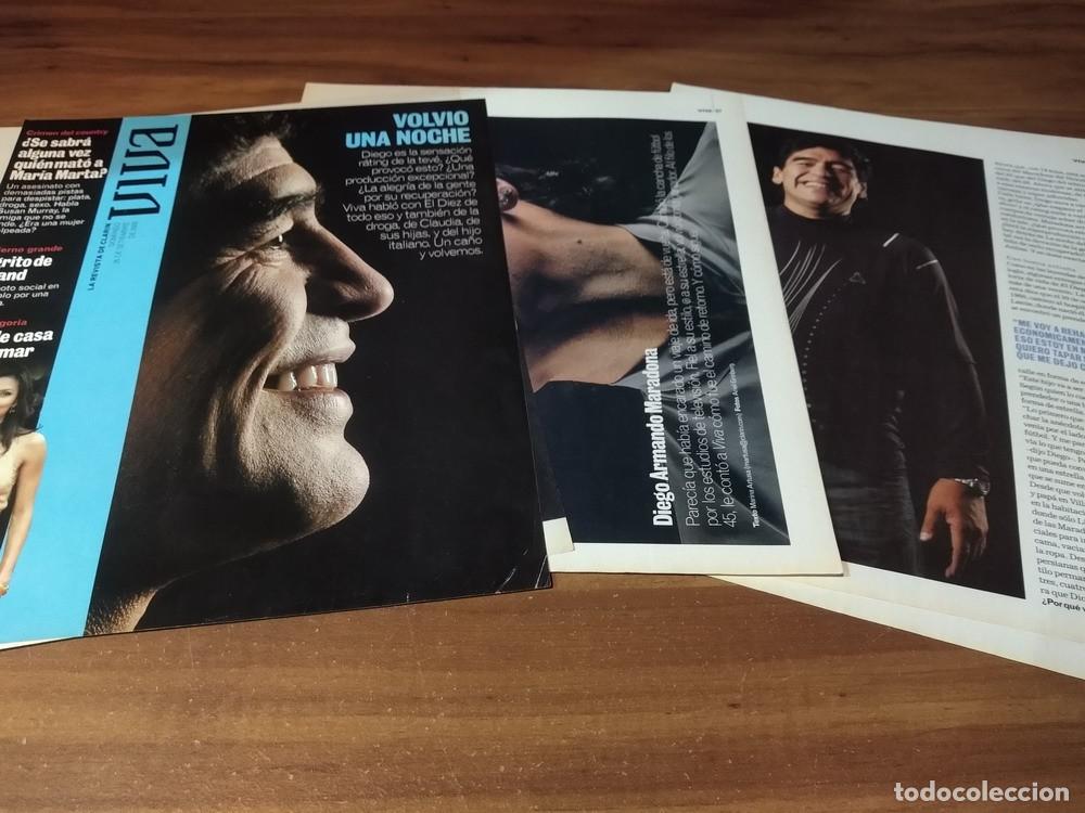 Otros Art&iacute;culos de Coleccionismo en Papel: (RP116) Diego Maradona * Tapa Revista + 6 Pgs * 2005