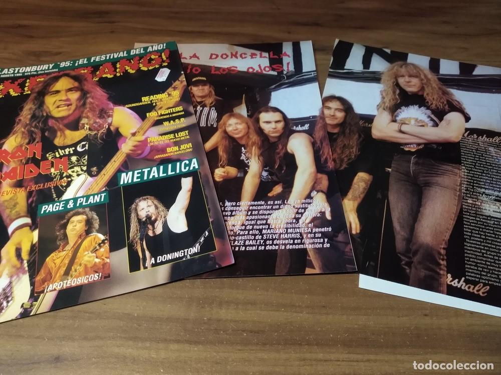 Otros Art&iacute;culos de Coleccionismo en Papel: (RP127) Iron Maiden * Tapa Revista + 3 Pgs * 1995