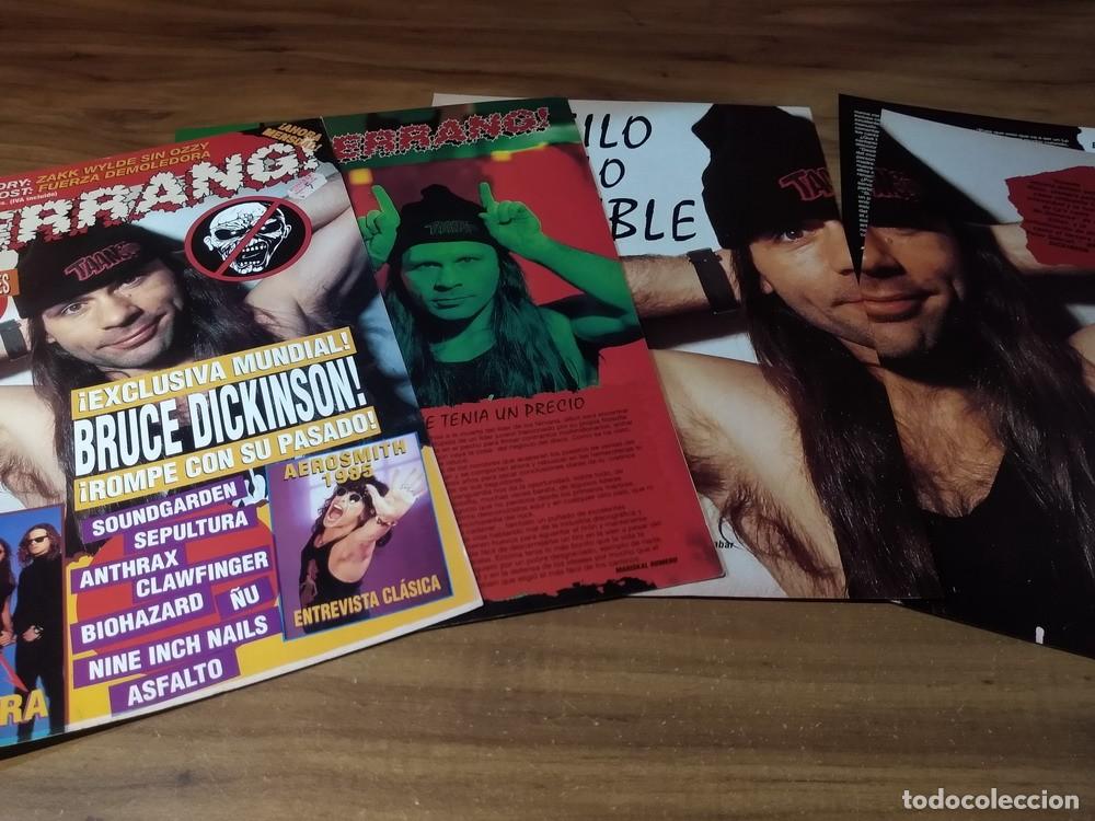 Otros Art&iacute;culos de Coleccionismo en Papel: (RP129) Iron Maiden * Tapa Revista + 4 Pgs * 1994
