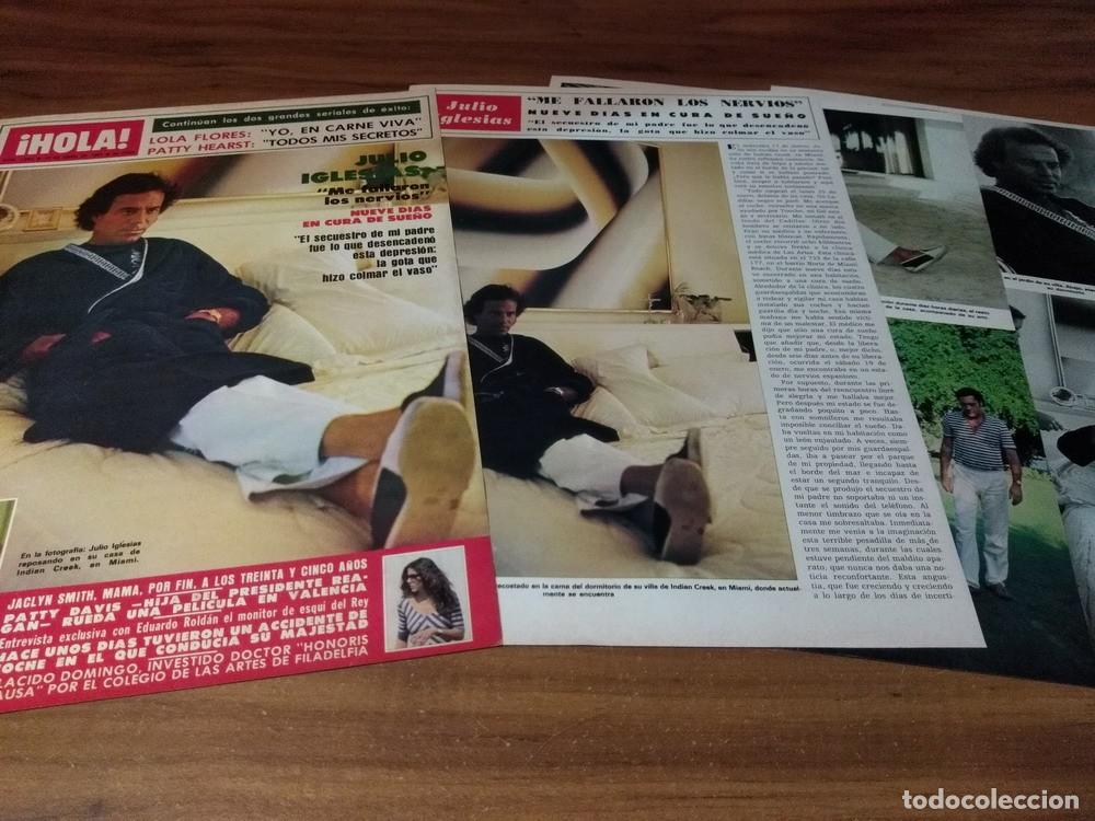 Otros Art&iacute;culos de Coleccionismo en Papel: (RP133) Julio Iglesias * Tapa Revista + 4 Pgs * 1982