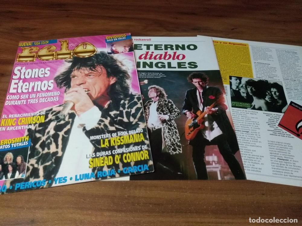 Otros Art&iacute;culos de Coleccionismo en Papel: (RP187) The Rolling Stones * Tapa Revista + 2 Pgs * 1994