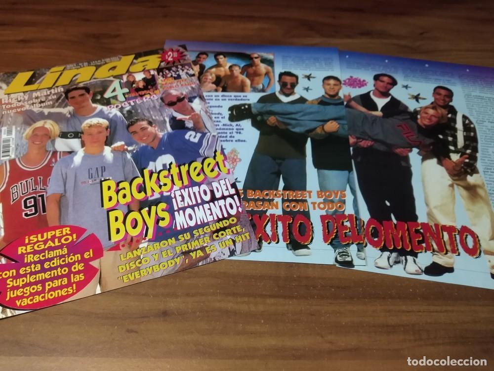 Otros Art&iacute;culos de Coleccionismo en Papel: (RP320) Backstreet Boys * Tapa Revista + 2 Pgs * 1998