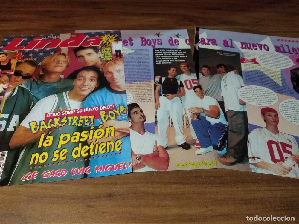Otros Art&iacute;culos de Coleccionismo en Papel: (RP322) Backstreet Boys * Tapa Revista + 2 Pgs * 1999
