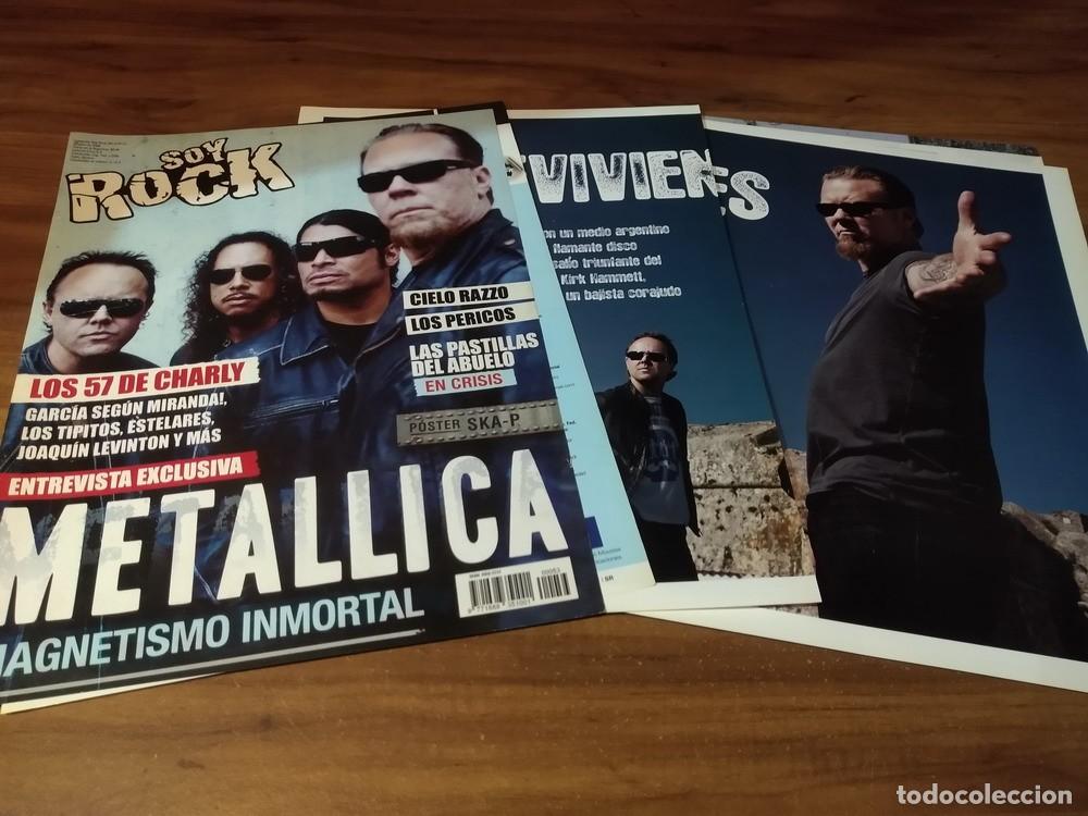 Otros Art&iacute;culos de Coleccionismo en Papel: (RP344) Metallica * Tapa Revista + 6 Pgs * 2008