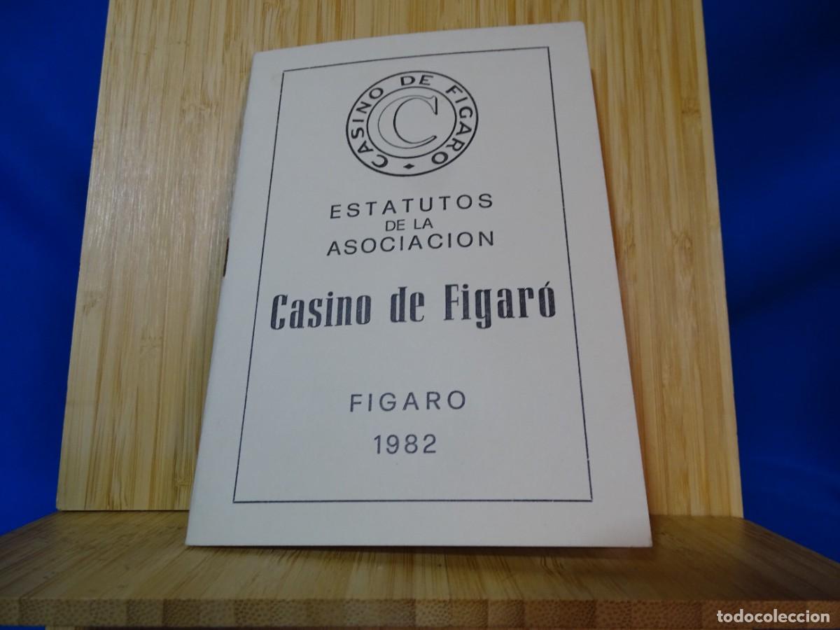 Otros art&iacute;culos de coleccionismo en papel: ESTATUTOS DE LA ASOCIACI&Oacute;N. CASINO DE FIGAR&Oacute;. 1982. 18 P&Aacute;G. 11X15,5 CM