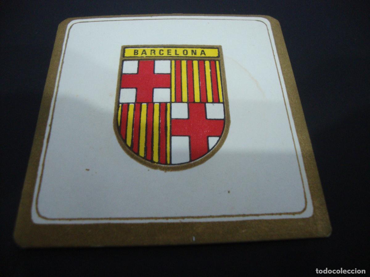 Sammelleidenschaft Andere Papierartikel: ANTIGUO POSAVASOS ESCUDO BARCELONA