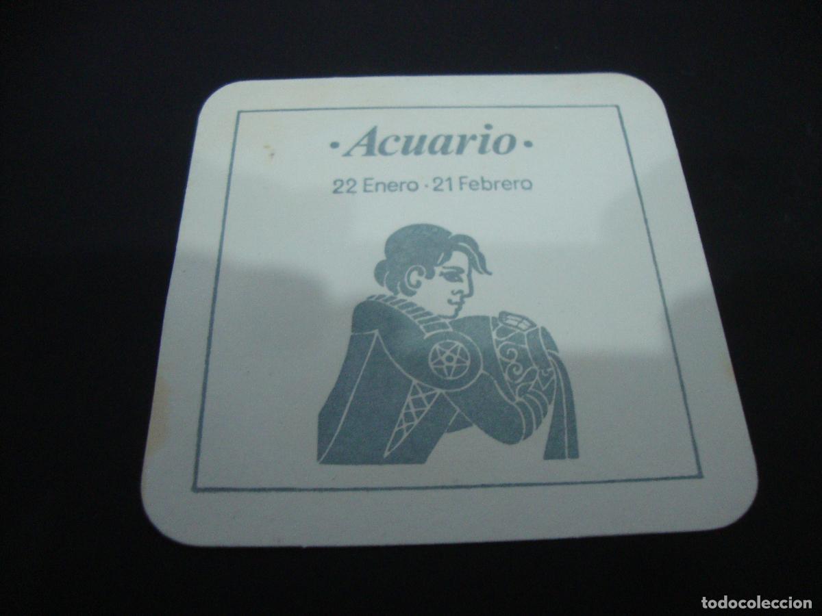 Paper Collecting Others: ANTIGUO POSAVASOS HOROSCOPO ACUARIO