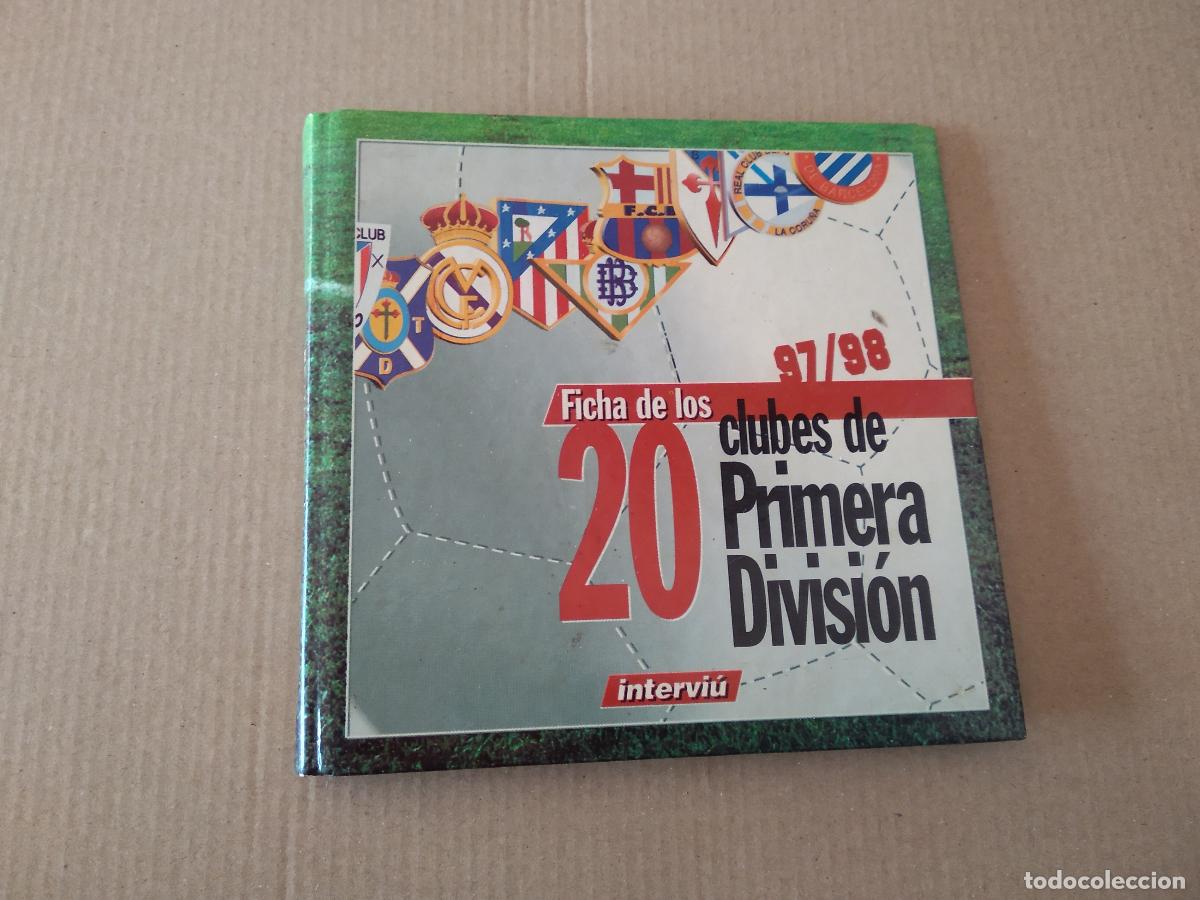 Otros Art&iacute;culos de Coleccionismo en Papel: TIPO CARPETA FICHA DE LOS 20 CLUBES DE PRIMERA DIVISION 97-98 LIGA FUTBOL 1997-1998 INTERVIU