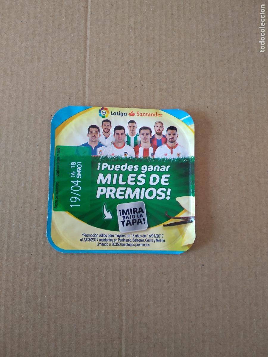 Otros Art&iacute;culos de Coleccionismo en Papel: TAPA PUBLICIDAD DANET LIGA FUTBOL 2016-2017 RAMOS JOAQUIN GRIEZMANN MESSI VITOLO VICTOR SANCHEZ MINA