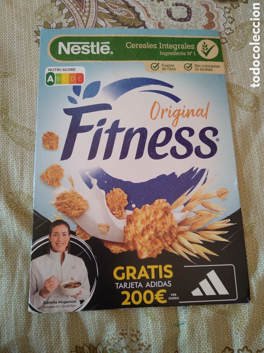Otros art&iacute;culos de coleccionismo en papel: CART&Oacute;N PUBLICIDAD FITNESS CEREALES NESTLE ADIDAS GARBI&Ntilde;E MUGURUZA TENIS