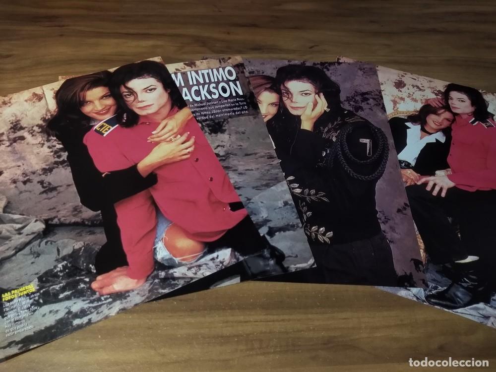 Otros Art&iacute;culos de Coleccionismo en Papel: (N162) Michael Jackson & Lisa Marie Presley * Clippings Revista 4 Pgs * 1994