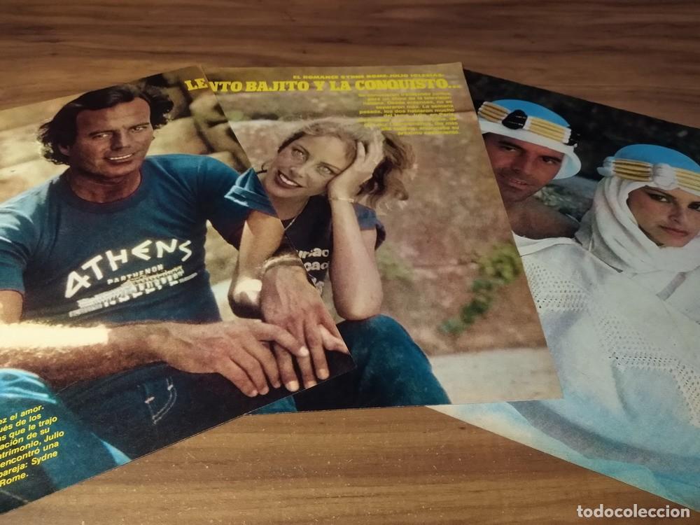 Otros Art&iacute;culos de Coleccionismo en Papel: (N199) Sydne Rome & Julio Iglesias * Clippings Revista 3 Pgs * 1980