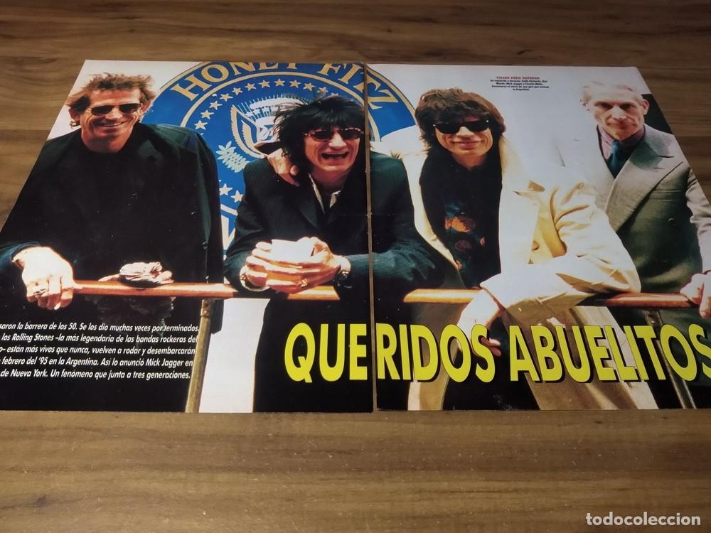 Otros Art&iacute;culos de Coleccionismo en Papel: (N244) The Rolling Stones * Clippings Revista 2 Pgs * 1994