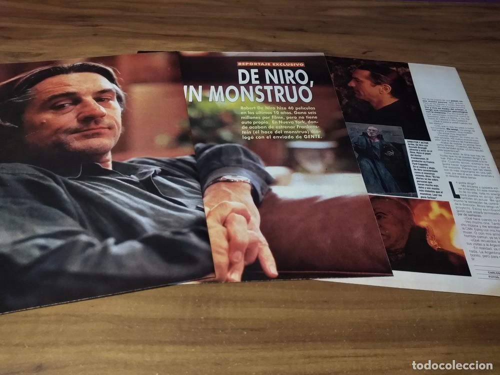 Otros Art&iacute;culos de Coleccionismo en Papel: (N332) Robert De Niro * Clippings Revista 3 Pgs * 1994