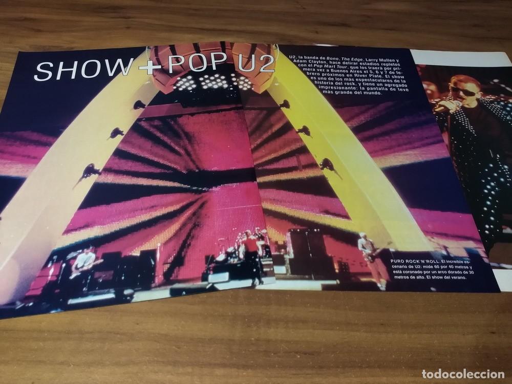 Otros Art&iacute;culos de Coleccionismo en Papel: (N342) U2 * Bono Vox * Clippings Revista 3 Pgs * 1998