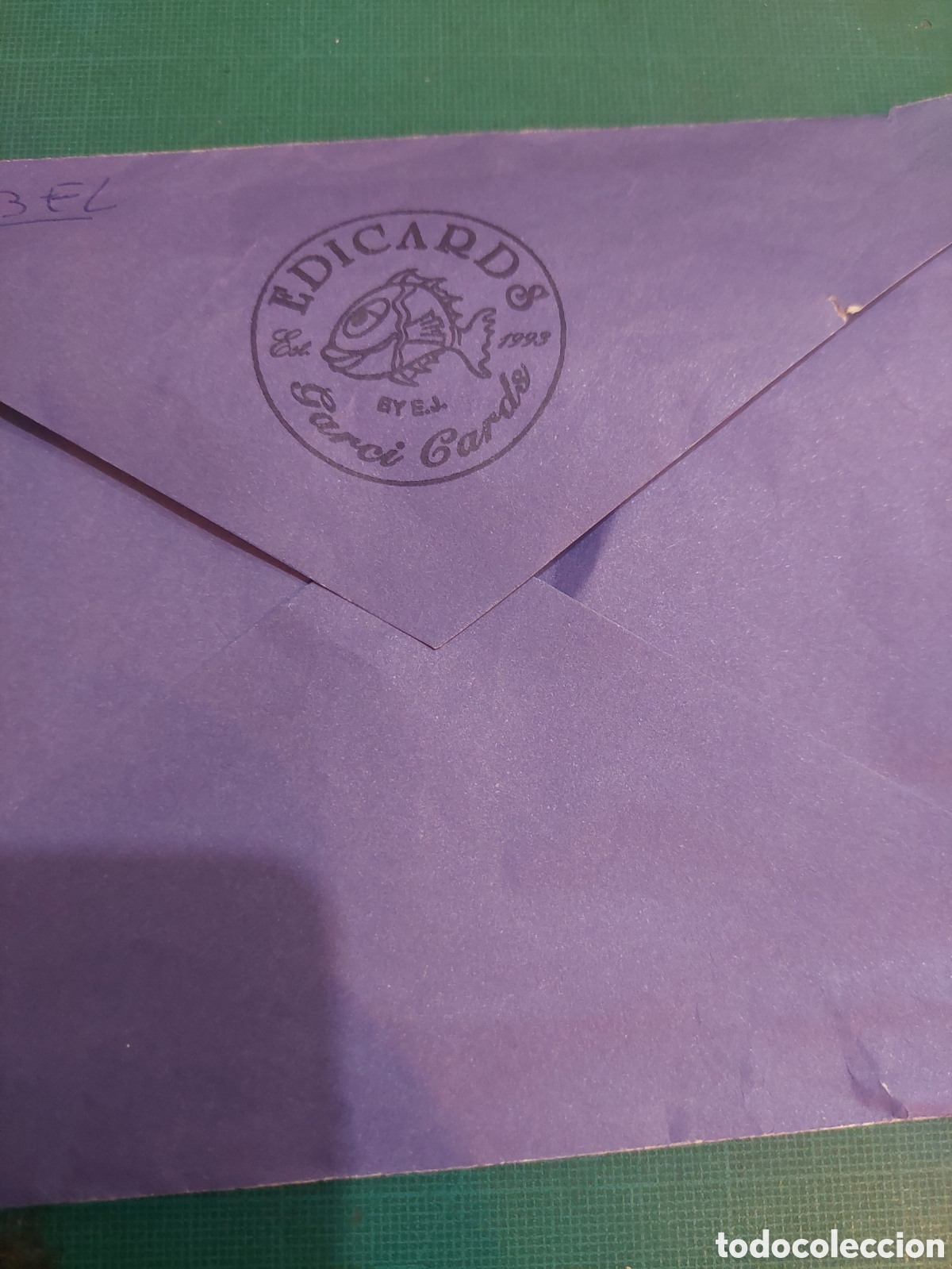 Otros art&iacute;culos de coleccionismo en papel: Sobre edicards Garc&iacute;a garder pez