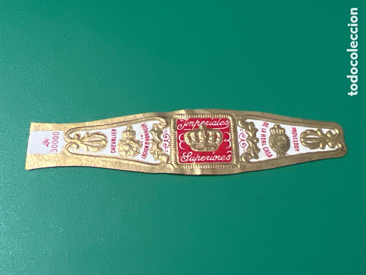 Collectionnisme Papier divers: V4492. ANILLAS DE PUROS VITOLA VITOLAS CIGAR BANDS BAGUES DE CIGARE BAUCHBINDEN SIGAREN BANDEN