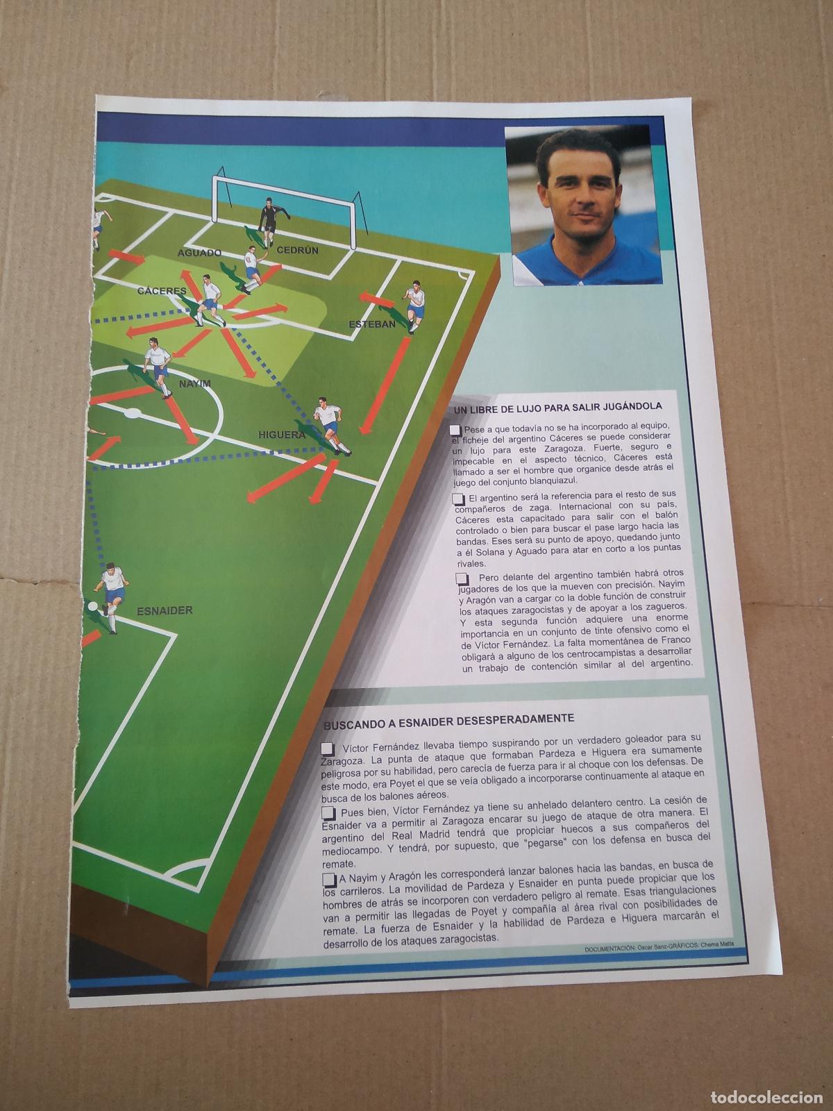Outros artigos de papel: HOJA EL GRAN LIBRO DE LA LIGA 93-94 DIARIO 16 ZARAGOZA EQUIPO PLANTILLA ASI JUEGA