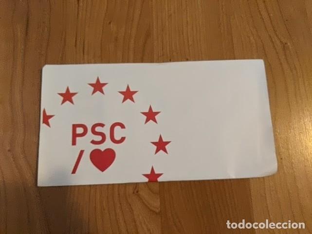 Sammelleidenschaft Andere Papierartikel: PROPAGANDA ELECTORAL PSC ELECCIONES EUROPEAS 9J