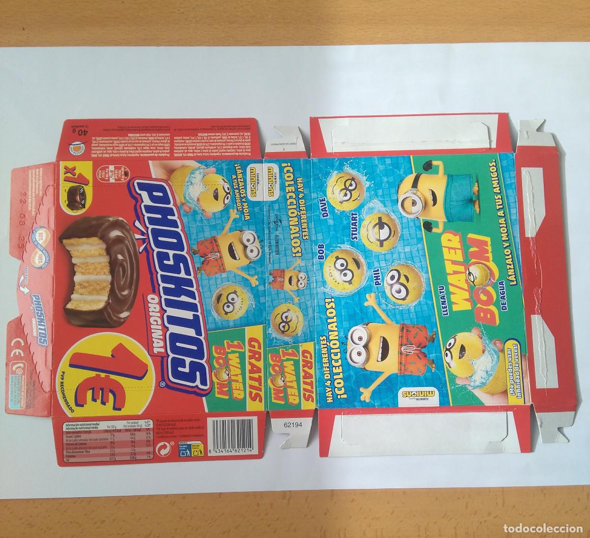 Otros Art&iacute;culos de Coleccionismo en Papel: CARTON MINIONS PHOSKITOS PROMOCIONAL 2023 MINION caja vacia