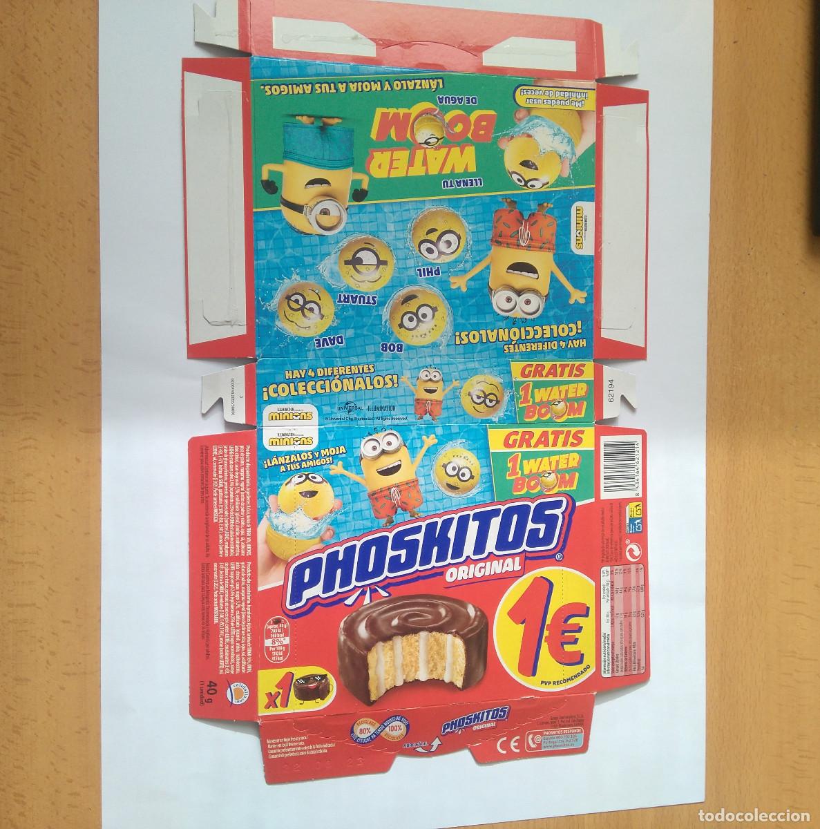 Otros Art&iacute;culos de Coleccionismo en Papel: CARTON MINIONS PHOSKITOS PROMOCIONAL 2023 MINION caja vacia