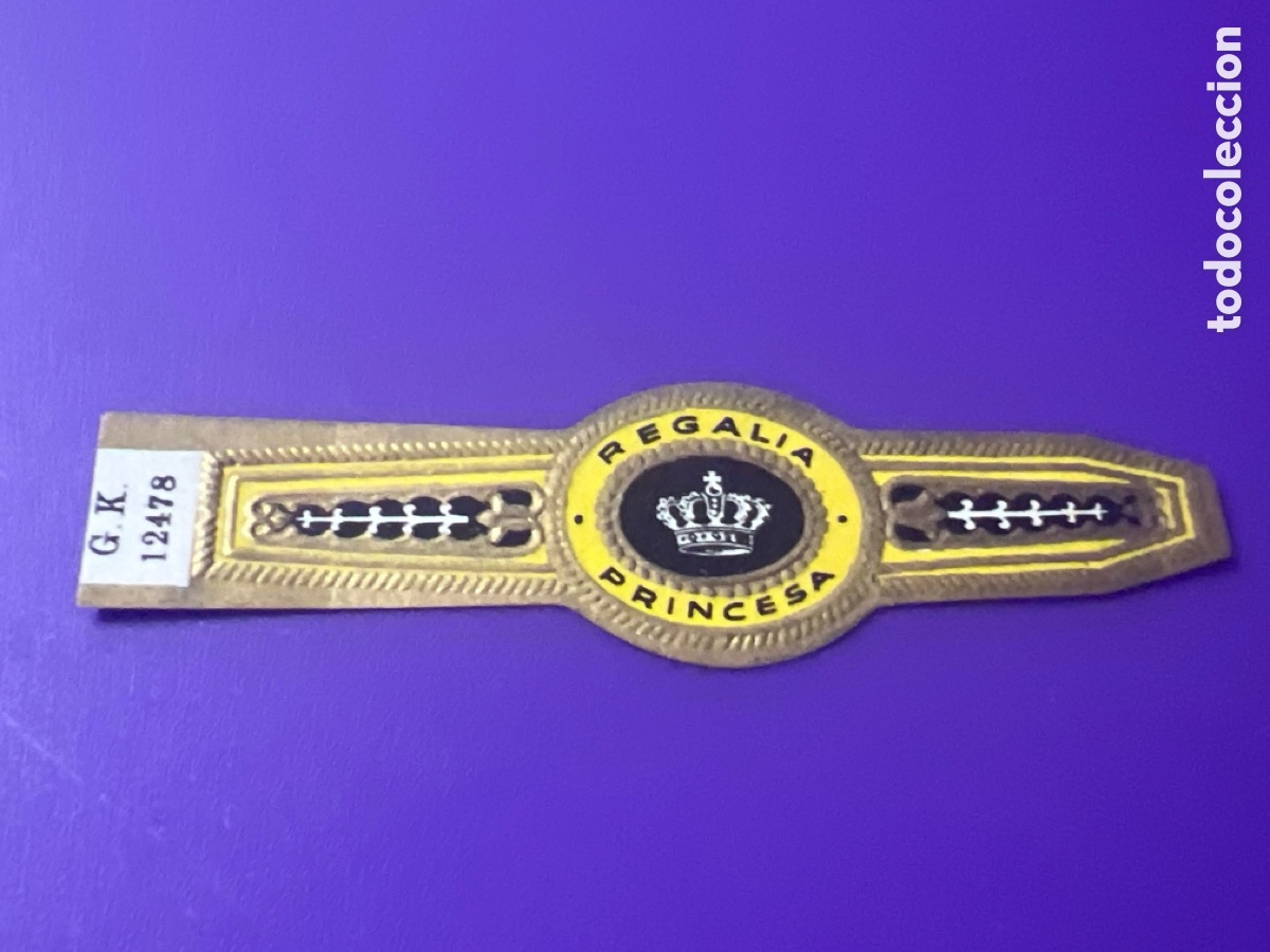 Paper Collecting Others: V40. VITOLA REGAL&Iacute;A PRINCESA