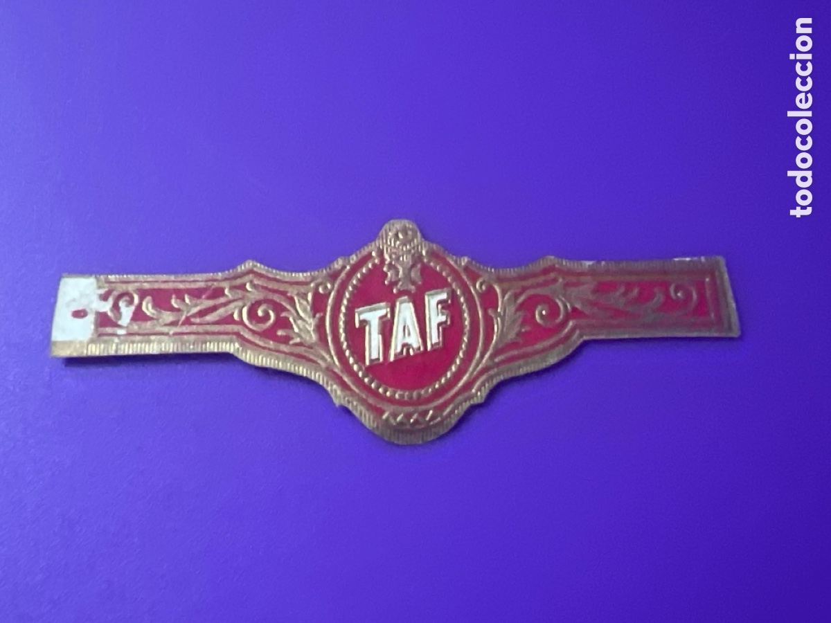 Outros artigos de papel: V95. VITOLA TAF - VITOLAS
