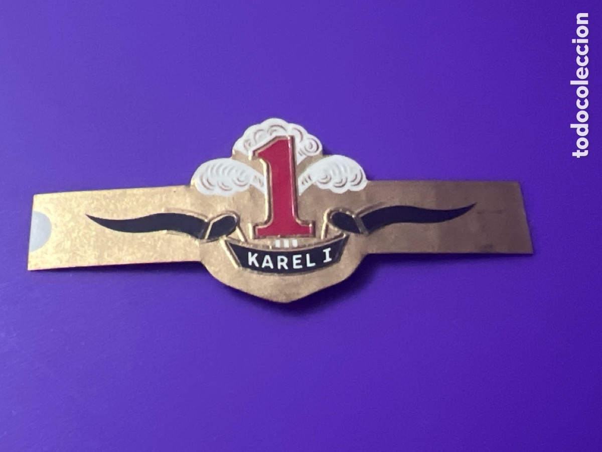 Outros artigos de papel: V131. VITOLA KARELI - CIGAR BAND