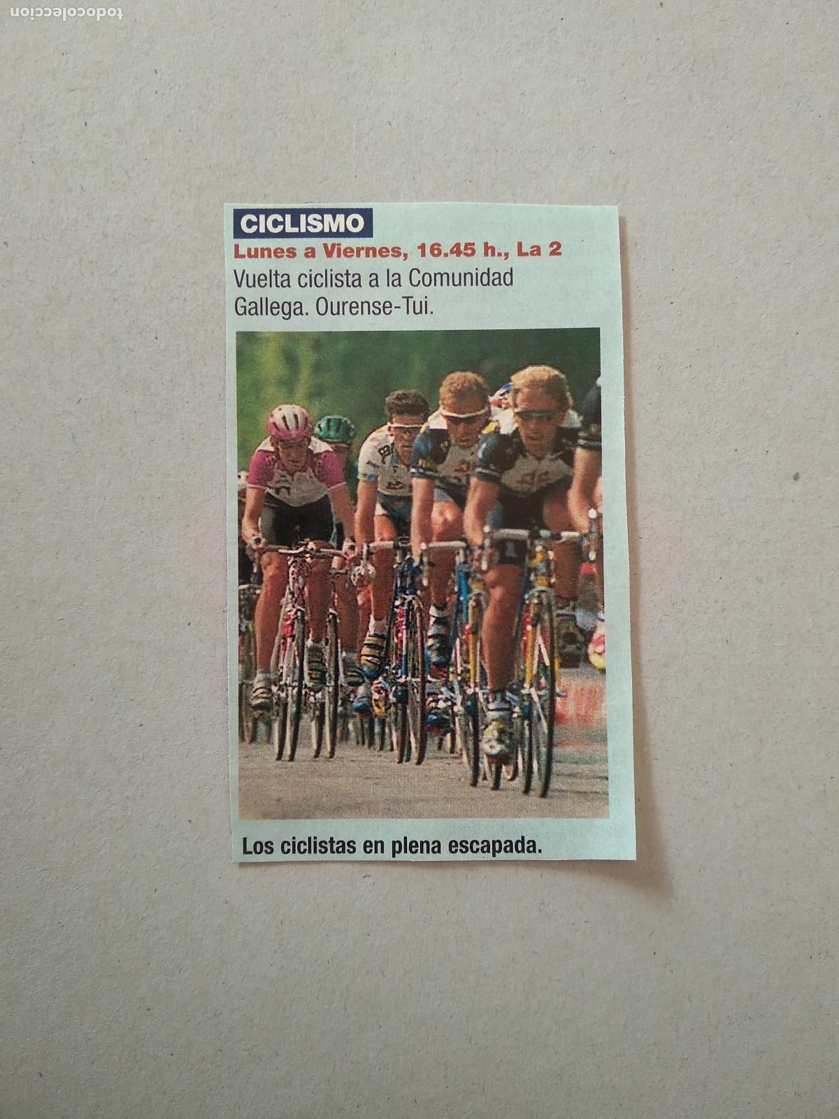 Otros Art&iacute;culos de Coleccionismo en Papel: ANTIGUO RECORTE REVISTA CICLISMO MIDE 5,5CM X 9,1CM