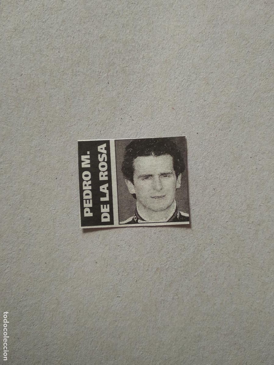 Otros Art&iacute;culos de Coleccionismo en Papel: ANTIGUO RECORTE DIARIO PERIODICO PEDRO MARTINEZ DE LA ROSA FORMULA 1 F1 MIDE 3,5CM X 2,8CM