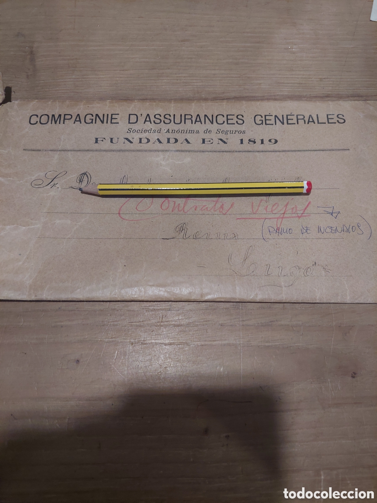 Otros art&iacute;culos de coleccionismo en papel: Sobre componiendo d aspirantes generales seguros fundada 1819 dirigido lugo