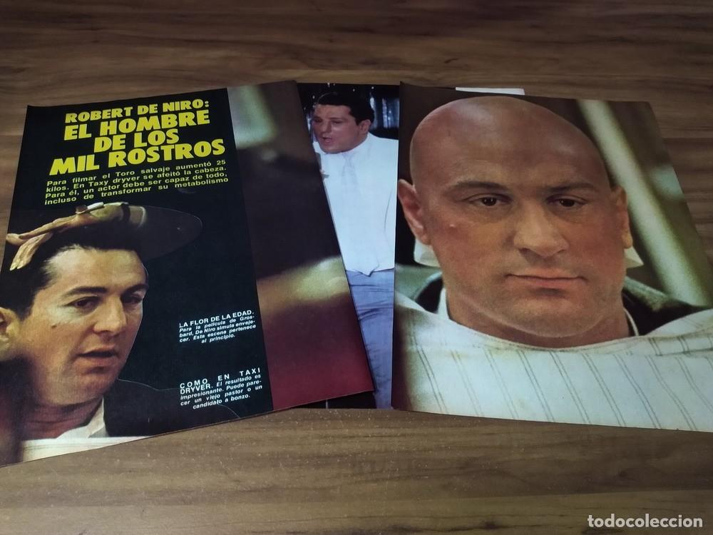 Otros Art&iacute;culos de Coleccionismo en Papel: (Y303) Robert De Niro * Clippings Revista 3 Pgs * 1981