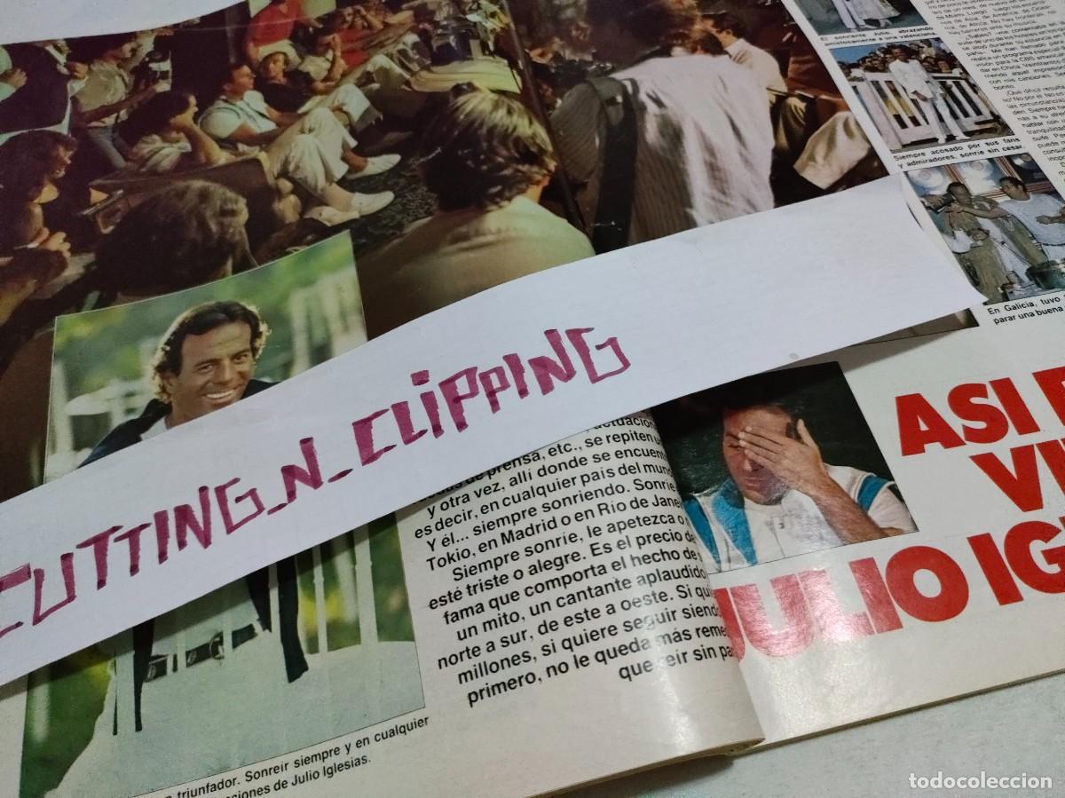 Otros Art&iacute;culos de Coleccionismo en Papel: Clipping_RL833009_ JULIO IGLESIAS