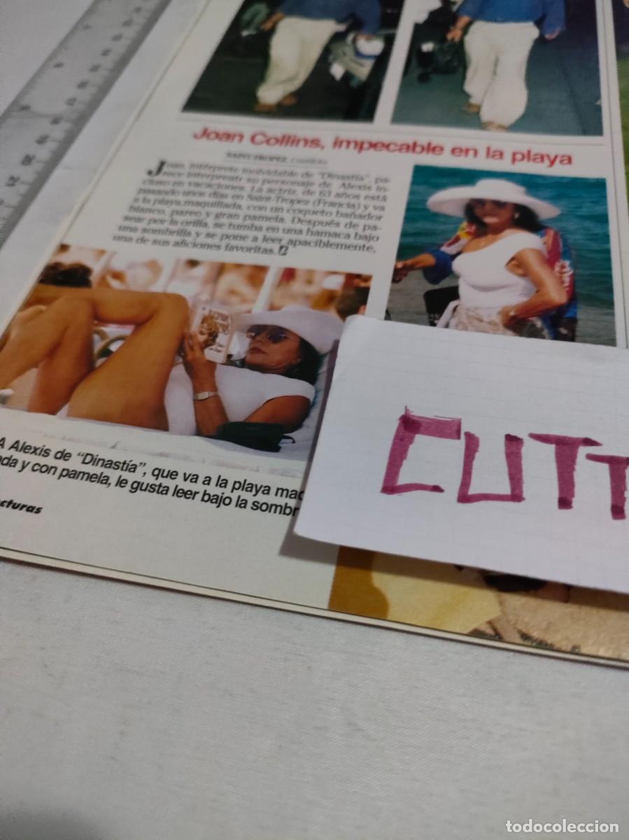 Otros art&iacute;culos de coleccionismo en papel: Clipping_RL962308_ JOAN COLLINS