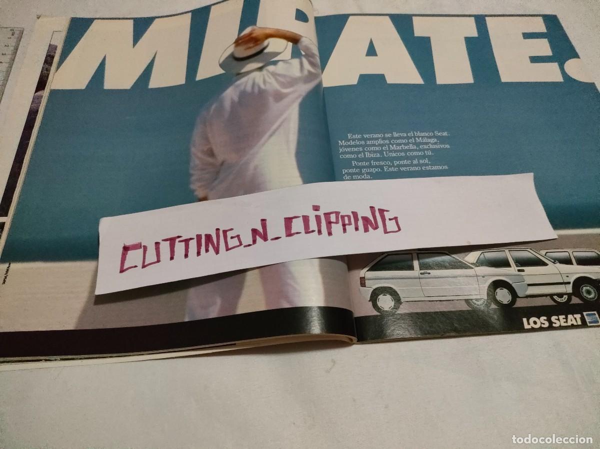 Otros art&iacute;culos de coleccionismo en papel: Clipping_RI880511_ SEAT PUBLICIDAD