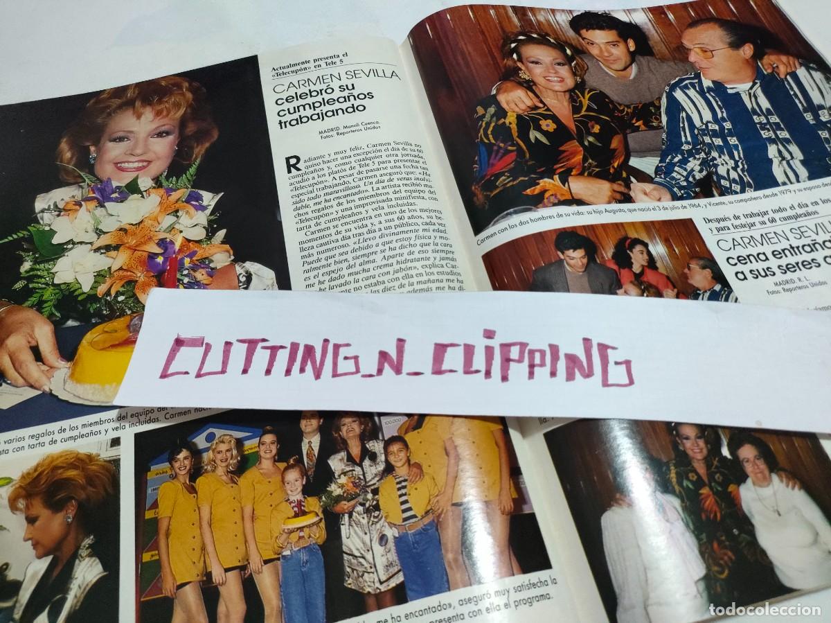 Otros Art&iacute;culos de Coleccionismo en Papel: Clipping_RL910111_ CARMEN SEVILLA TELECUPON