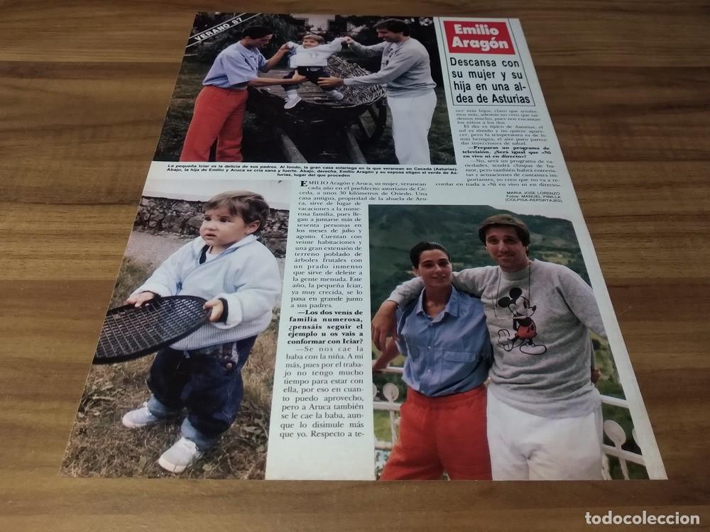 Otros Art&iacute;culos de Coleccionismo en Papel: (A100) Emilio Aragon * Clipping Revista 1 Pg * 1987