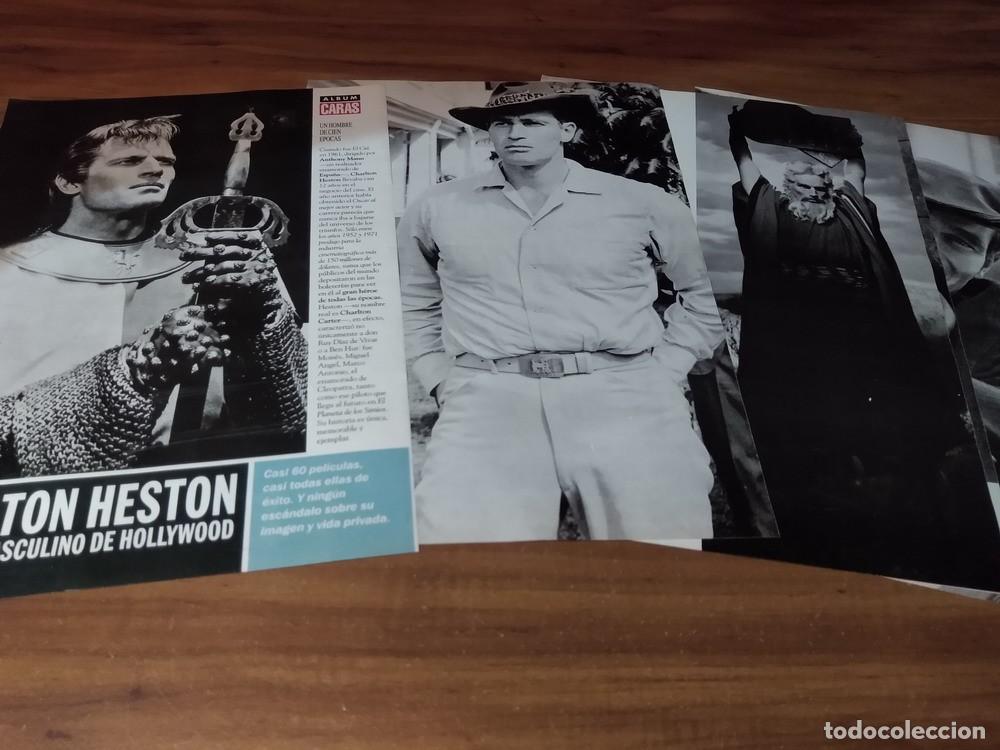 Otros Art&iacute;culos de Coleccionismo en Papel: (A182) Charlton Heston * Clippings Revista 5 Pgs * 1994