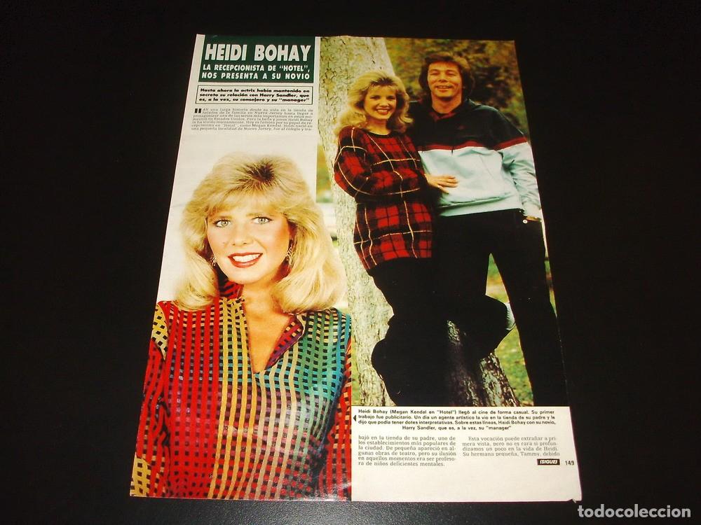 Otros Art&iacute;culos de Coleccionismo en Papel: (U081) Heidi Bohay * Clipping Revista 1 Pg * 1985