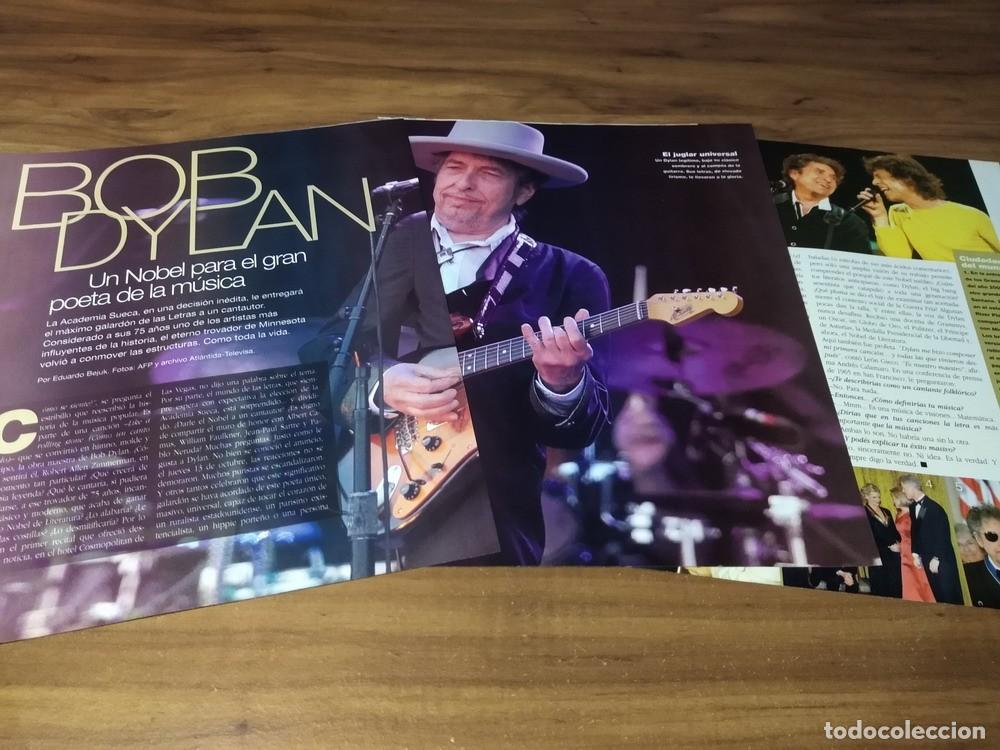 Otros Art&iacute;culos de Coleccionismo en Papel: (U236) Bob Dylan * Clippings Revista 3 Pgs * 2016