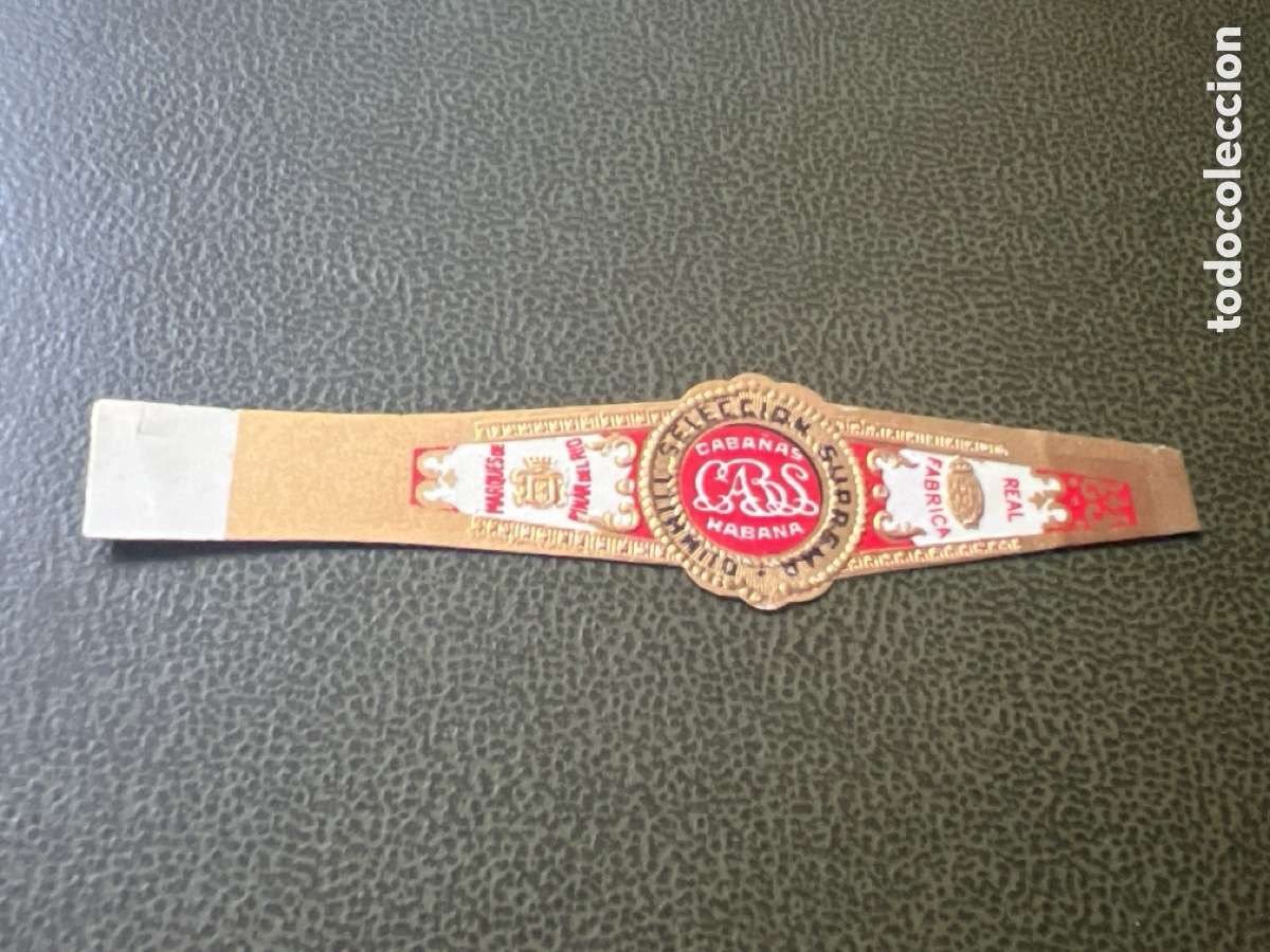 Otros Art&iacute;culos de Coleccionismo en Papel: V4686. ANILLA DE PUROS CIGAR BANDS,VITOLA ,BAUCHBINDEN - VITOLA BAGUE DE CIGARES ZIGARRENBAND