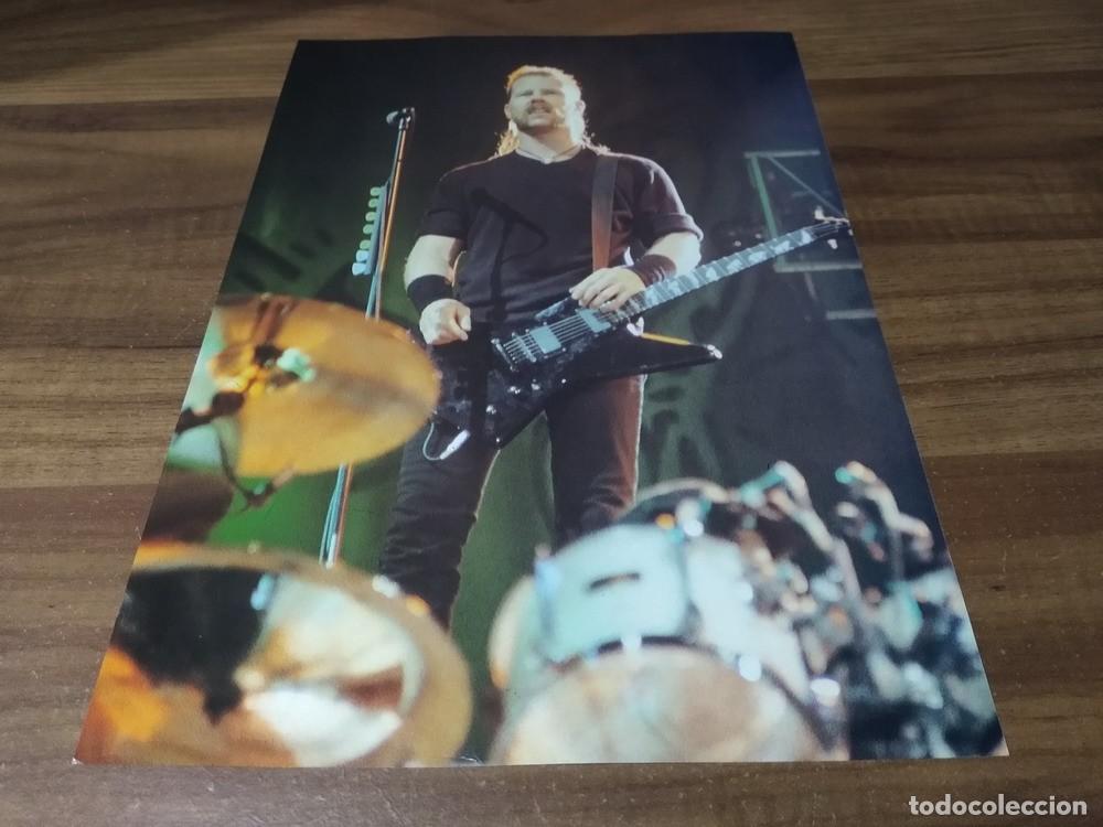 Otros Art&iacute;culos de Coleccionismo en Papel: (MQ316) Metallica * James Hetfield * Mini Poster Pinup 29 x 21