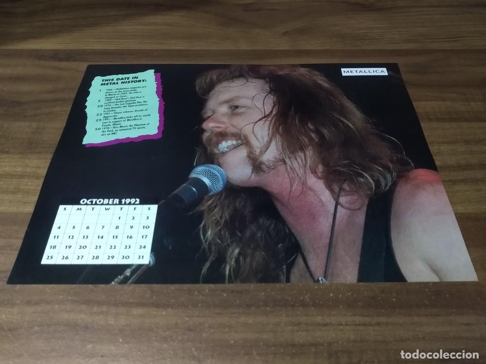 Otros Art&iacute;culos de Coleccionismo en Papel: (MQ326) Metallica * James Hetfield * Mini Poster Pinup 28 x 21