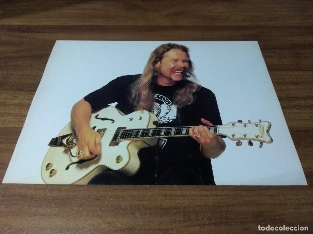 Otros Art&iacute;culos de Coleccionismo en Papel: (MQ328) Metallica * James Hetfield * Mini Poster Pinup 28 x 21