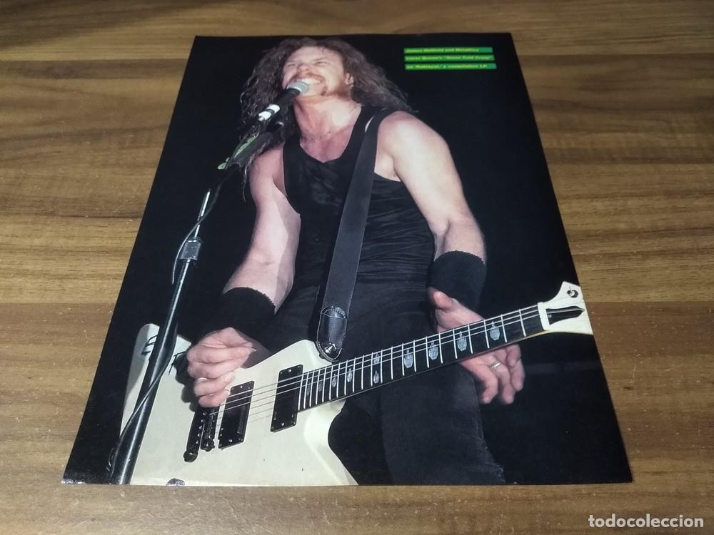 Otros Art&iacute;culos de Coleccionismo en Papel: (MQ330) Metallica * James Hetfield * Mini Poster Pinup 28 x 20