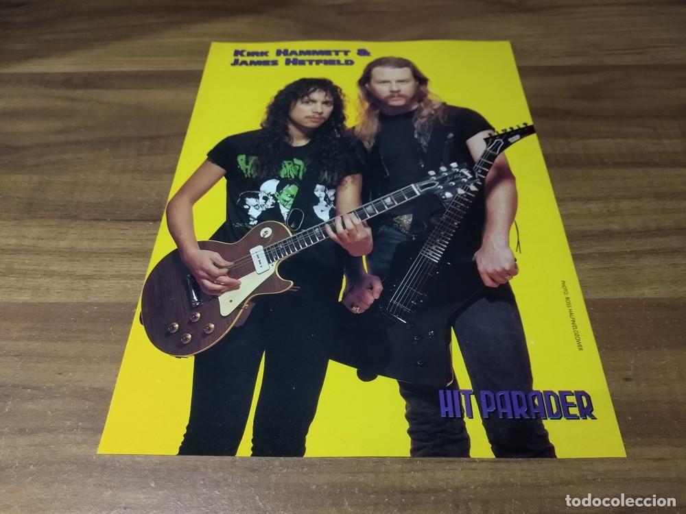 Otros Art&iacute;culos de Coleccionismo en Papel: (MQ331) Metallica * James & Kirk * Mini Poster Pinup 28 x 21