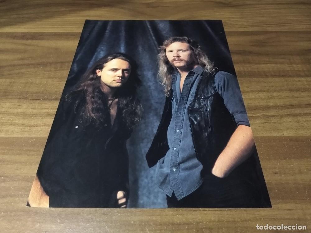 Otros Art&iacute;culos de Coleccionismo en Papel: (MQ332) Metallica * James & Lars * Mini Poster Pinup 28 x 21