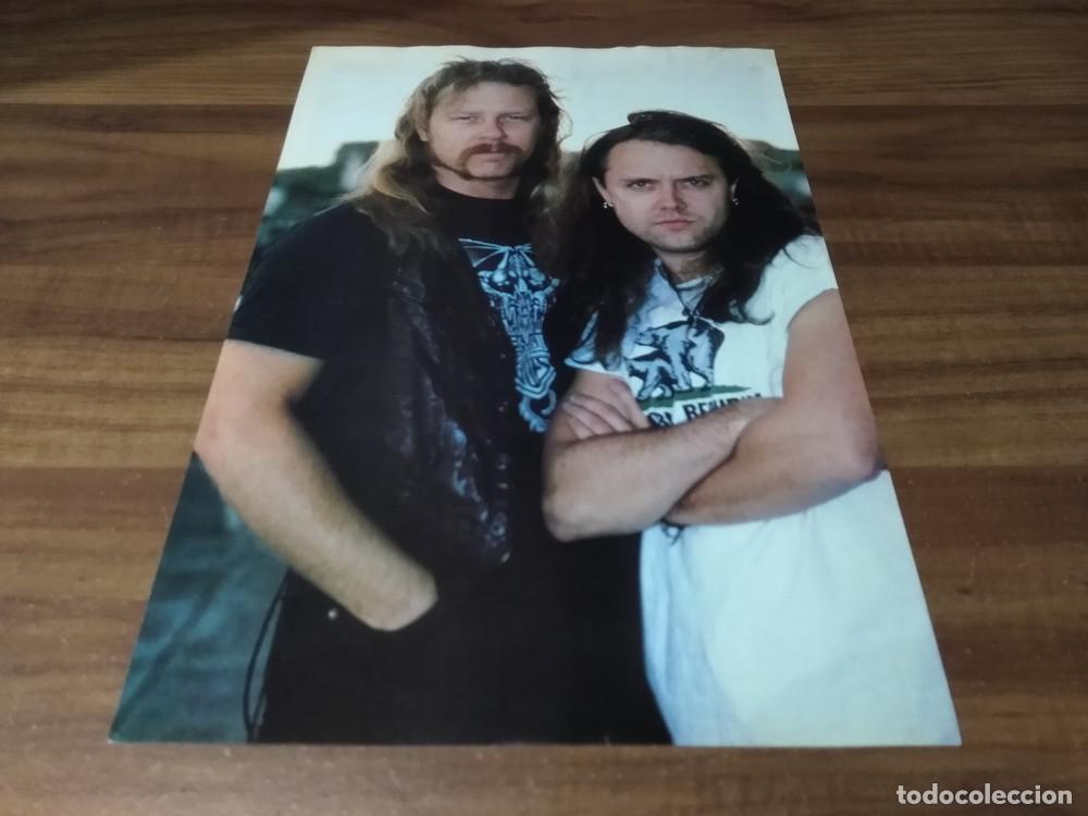 Otros Art&iacute;culos de Coleccionismo en Papel: (MQ333) Metallica * James & Lars * Mini Poster Pinup 30 x 21