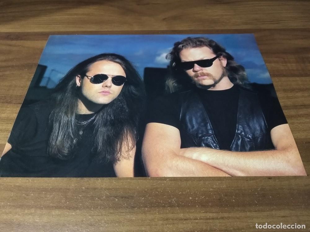 Otros Art&iacute;culos de Coleccionismo en Papel: (MQ334) Metallica * James & Lars * Jason * Mini Poster Pinup 28 x 21